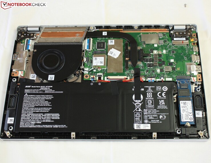 Die SSD kann nach dem Kauf aufgerüstet werden, nicht aber der Arbeitsspeicher.