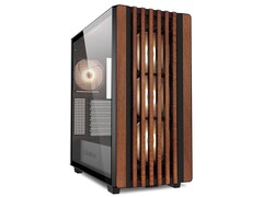 Sharkoon Rebel C70G RGB: Gehäuse mit Holz soll auch im Wohnzimmer eine gute Figur machen