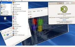 RebeccaBlackOS live Linux - MATE-Desktop in Wayland (Bildquelle: SourceForge)