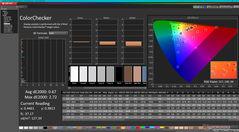 ColorChecker nach der Kalibrierung