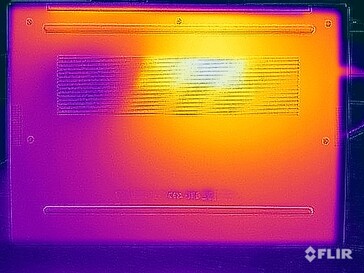 Oberflächentemperaturen Stresstest (Unterseite)