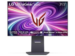 Der UltraGear ‎32GS95UE ist ein wunderschöner 4K OLED Gaming-Monitor und aktuell deutlich rabattiert (Bildquelle: LG)