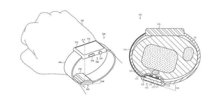 Zu sehen ist eine Smartwatch mit Blutdruckmessung (Bildquelle: Apple)