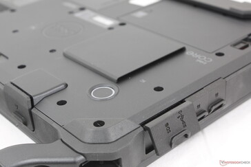 Integriertes Smart Card-Lesegerät neben der Fingerabdruck-fähigen Einschalttaste