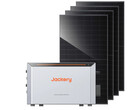 Balkonkraftwerk Jackery HomePower 2000 Ultra mit vier bifazialen Solarmodulen