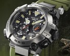 Casio präsentiert die MRG-BF1000RG, das neue Spitzenmodell der MR-G Frogman-Serie – inspiriert vom Goliath-Frosch. (Bildquelle: Casio)