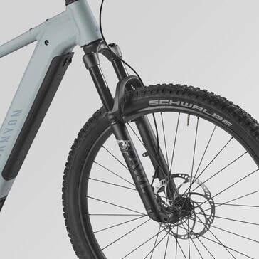 Verbaut ist eine Federgabel (Bildquelle: Canyon)