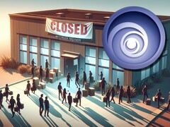 Ubisoft plant die Entlassung von 185 Mitarbeitern und die Schließung des Studios in Leamington. (Bildquelle: DallE3)
