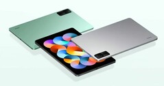 Das Redmi Pad SE wird offenbar in drei Farben angeboten. (Bild: Xiaomiui)