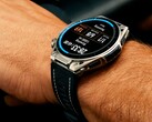 Die Amazfit Balance Ultra besteht aus Titan und Saphirglas.