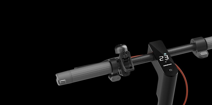 Der E-Scooter kommt auch mit einem Display (Bildquelle: Xiaomi)