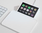 Pictured: 15-key Stream Deck module fitted to a trackpad. Hobbyists can now add Stream Deck buttons to their custom builds without having to tear down the retail versions. (Image source: Elgato)