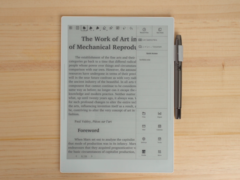 Der A5 X2 ist ein neuer E-Reader mit erweiterten Funktionen (Bildquelle: Supernote)