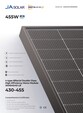 Technische Daten Solarmodule