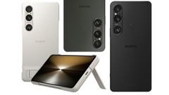 Das Sony Xperia 1 VI wird es in drei Farben und mit praktischem Standcase geben. Viele Renderbilder zeigen das Sony Alpha AI-Flaggschiff von allen Seiten.