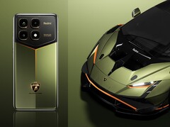 Das Redmi K70 Ultra wird auch als Lamborghini Edition in Grün und Gelb angeboten. (Bildquelle: Xiaomi)