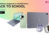 Beim Huawei "Back to School"-Sale gibt es spannende Deals samt Gutscheinen und Geschenken. (Bildquelle: Huawei)