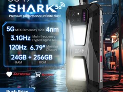 Das Shark 1 ist ein neues Smartphone mit LEDs (Bildquelle: 8849)