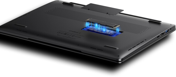 Die SSD lässt sich einfach auswechseln (Bildquelle: Chuwi)