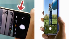 Den Camera Control Button im iPhone 16 und iPhone 16 Pro wird es bald auch auf Android-Phones geben, wie ein Realme-Teaservideo zeigt. (Bildquelle: Realme, Apple, editiert)