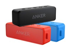 Der Anker SoundCore 2 ist in drei Farben erhältlich: Schwarz, Blau und Rot. (Bildquelle: Amazon)