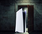 PS5 Konsole in einer Gefängniszelle