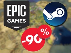 Sid Meier’s Civilization VI ist aktuell sowohl bei Steam als auch im Epic Games Store um 90 Prozent rabattiert. (Bildquelle: Steam / Epic Games)