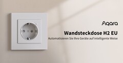 Die Aqara Wandsteckdose H2 EU gibt es für knapp 40 Euro im Handel. (Bild: Amazon)