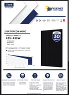 Technische Daten Solarmodule