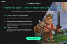 Werbung für Google Play