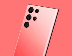 Das Samsung Galaxy S23 Ultra wird möglicherweise auch in schickem Rot angeboten. (Bild: DroidSans)