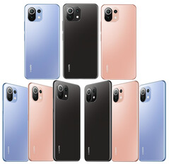 Xiaomi Mi 11 Lite: Weitere Presse Renderbilder geleakt.