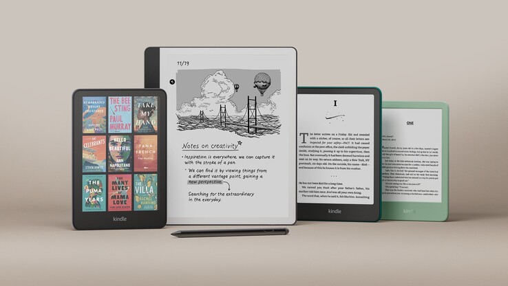 Der erste Kindle mit Farbdisplay wird einer runderneuerten Kindle-Familie zur Seite gestellt.