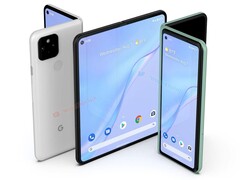 In Sachen Kameras könnte das erste Google Pixel Fold in 2022 eher enttäuschen, insbesondere nach dem Pixel 6. (Konzeptbild: Waquar Khan)
