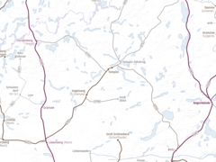 Der ehemalige Eisenbahnknoten Templin, nördlich von Berlin, ist heute nur noch über eine Linie erreichbar. (Bild: cc-by-sa 4.0 Railwayhistory.org)