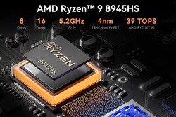 AMD Ryzen 9 8945HS (Quelle: Geekom)