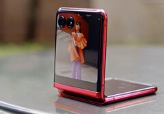 Der Nachfolger des abgebildeten Motorola Razr 40 Ultra besitzt praktisch dasselbe Design. (Bild: Motorola)