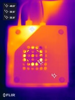 GMK EVO-T1 beim Stresstest (Unterseite)