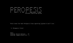 Peropesis Linux Startbildschirm (Bildquelle: LinuxStory)