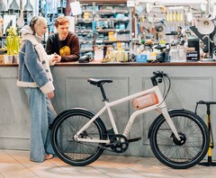 Der Akku des Ziggy E-Bike kann über ein USB-C-Kabel geladen werden. (Bildquelle: Ziggy Bike Limited)