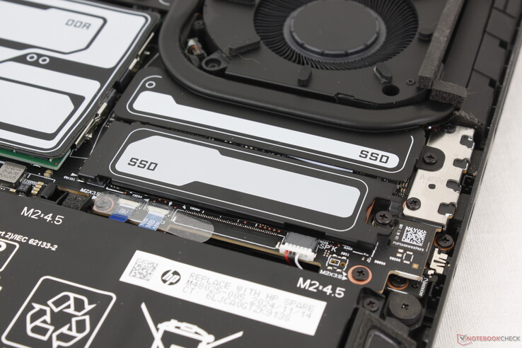 Zwei M.2-2280-NVMe-SSD-Steckplätze mit Unterstützung für ein PCIe5-Laufwerk