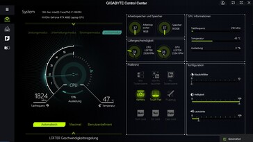 Das Gigabyte Control Center