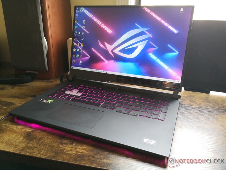 Asus ROG Strix G17 G713QE Test: guten RTX Notebookcheck.com - im Tests den eigentlich bremst GeForce 3050 Laptop Ti