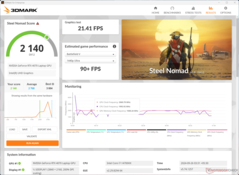 3DMark Steel Nomad, Silent-Modus