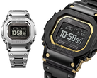 Die Casio GMW-BZ5000D-1 (links) und GMW-BZ5000BD-1 (rechts) vor weißem Hintergrund. (Bildquelle: Casio UK, bearbeitet)