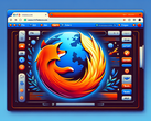 Mozilla Firefox Benutzeroberfläche (Bildquelle: Generiert mit DALL-E 3)