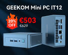 Der Mini-PC Geekom Mini IT12 ist aktuell zum Schnäppchenpreis erhältlich. (Bild: Geekom)