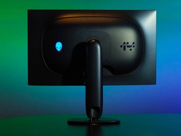 Die Rückseite ziert ein Alienware-Logo (Bildquelle: Dell)