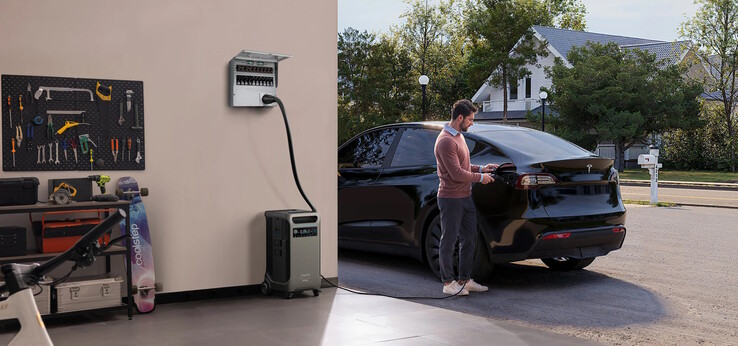 Elektroautos sollen sich direkt laden lassen (Bildquelle: Anker)