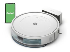 Mit einer Höhe von 8 Zentimetern und einem Durchmesser von 33 Zentimetern ist der iRobot Roomba Combo Essential kompakt. (Quelle: Amazon)